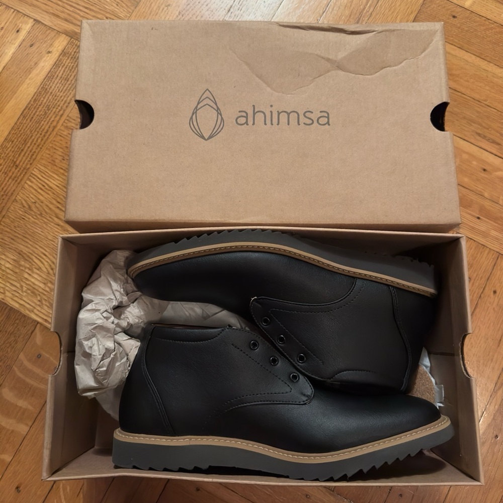 Ahimsa, Vegan, Men’s “Thomas” Boot, US 9 / EUR 42